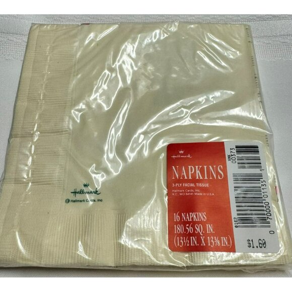 New Vtg Christmas Luncheon Napkins 4 Packs 13” x 13” Artfaire Hallmark CA Reed - Picture 6 of 8
